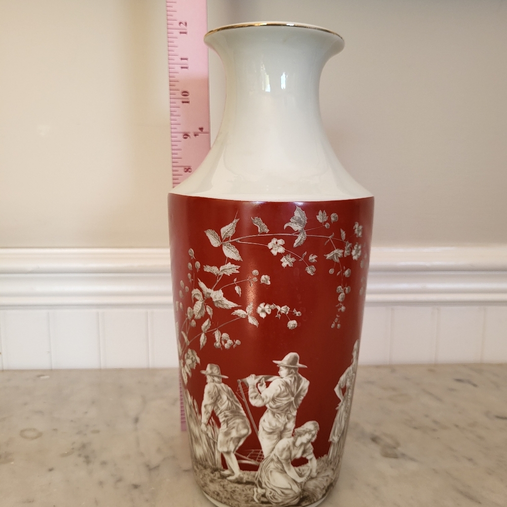 Sanbo Vase Red Spain